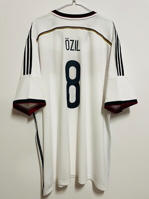 GERMANY 2014 HOME FOOTBALL SHIRT JERSEY ADIDAS WORLD CUP OZIL #8