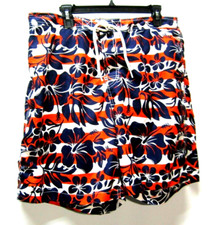 Swim Trunks Men's XXL Beachwear Swimwear Board Shorts Multicolor Floral