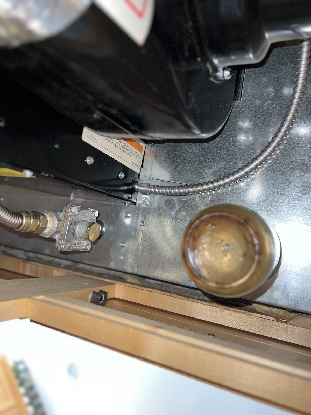 GE Profile Gas 30 In Cooktop w Downdraft BlackBLOWER ONLY eBay