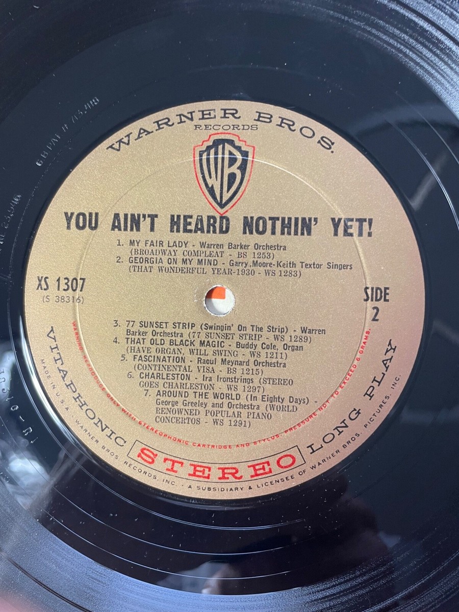 Hime  You ain&#39;t heard nothin&#39; yet！ Al Jolson - 