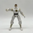 Bandai MMPR Movie White Ninja Power Ranger Action Figure Tommy Vintage 1995 Toy