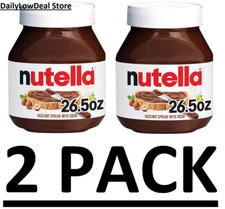 2 PACK - Nutella Original Hazelnut Spread wit...