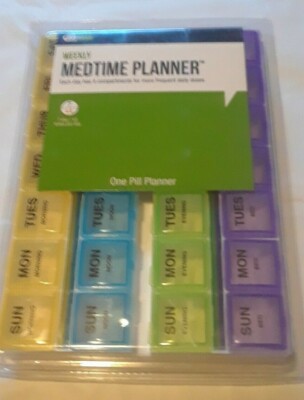 Ezydose Weekly Medtime Planner