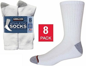 kirkland white socks