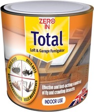 Zero In Loft & Garage Fumigator Insecticide Smoke Kills Flying Crawling Insects