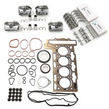 Piston Assembly Fit For Bmw N12b16an16b16a Mini 77.50mm Pin18mm 11257576975