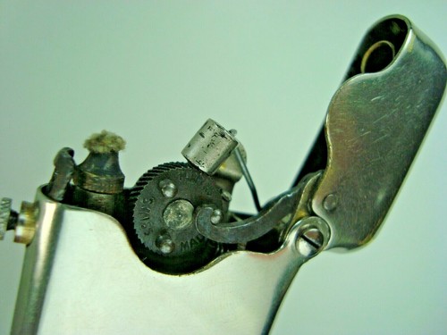 RARE ANTIQUE U.S. PAT. 1920 THORENS SINGLE CLAW LIGHTER POTTER & ROGERS, BOSTON - Picture 11 of 12