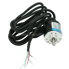 360/600P/R Photoelectric Incremental Rotary Encoder 5V-24V AB Two Phases Shaft
