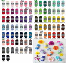 20g Durable Coral Mini Baumwollgarn Wolle zum Stricken Häkeln GP 50,00€/1kg