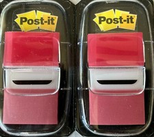 Post-it Flags 680RD2 50/Dispenser 2/Pack Marking Page Dispensers Red New
