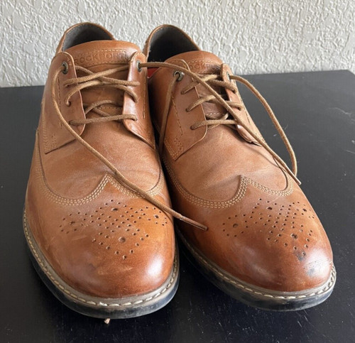 13 Rockport Next Gen Wingtip Mens Brown Leather Oxfords Wingtip & Brogue Shoes