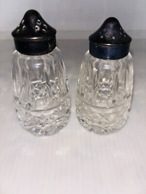Set of 2 Waterford Crystal Waterford Crystal Maeve Salt & Pepper Shakers