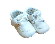 Gr 19 Lauflernschuhe Babyschuhe Krabbelschuhe Sommerschuhe Halbschuhe Elfenbein