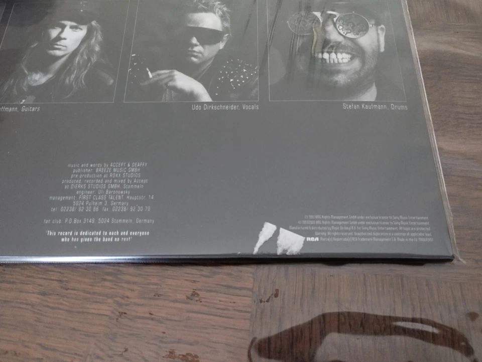 LP ACCEPT " OBJECTION OVERRULED " NEUF SCELLE 2020 - Photo 4/4