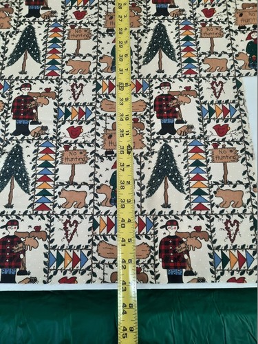 NORTHWOODS ADVENTURE BY LEANNE ANDERSON - 100% COTTON FABRIC REMNANT - Picture 11 of 11