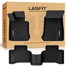 LASFIT Floor Mats for Mercedes Benz GLC 2016 2017 2018 2019 2020 2021 2022