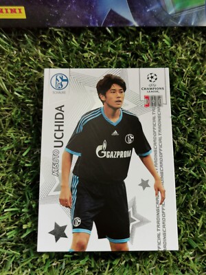 98 UCHIDA Champions League PREMIUM CARDS 2010/2011 UEFA CARD