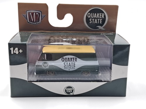 2025 M2 O'Reilly Exclusive 1963 Ford Econoline Quaker State Delivery Van 1/6504 - Picture 3 of 7