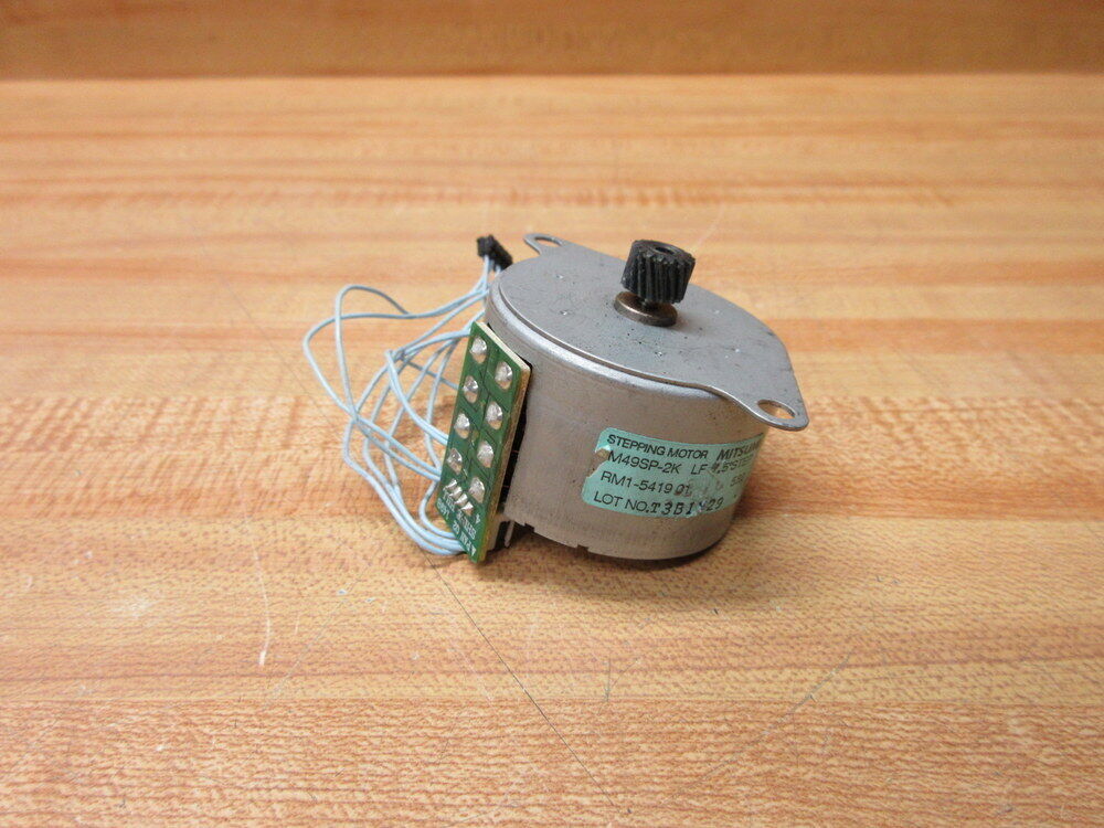 Mitsumi M49SP-2K Stepping Motor RM1-541901 Tested | eBay Mitsumi M49SP-2K Stepping Motor RM1-541901 Tested | eBay