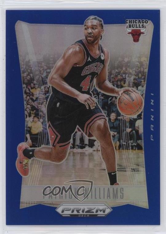 2023-24 Panini Prizm Deca Blue Prizm 129/149 Patrick Williams #69 01uy