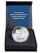 Prevendita Moneta Argento 6 Euro € 2026 Anniversario Repubblica Italiana 1 ONCIA