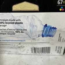 Genuine -OEM HP 67XL High Yield Tri-Color Original Ink Cartridge