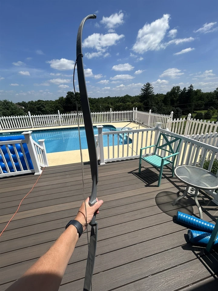 PSE Archery Recurve Bow, 60" length, 25lb @28" Right or Left Handed, Traditional - Image 4 of 4