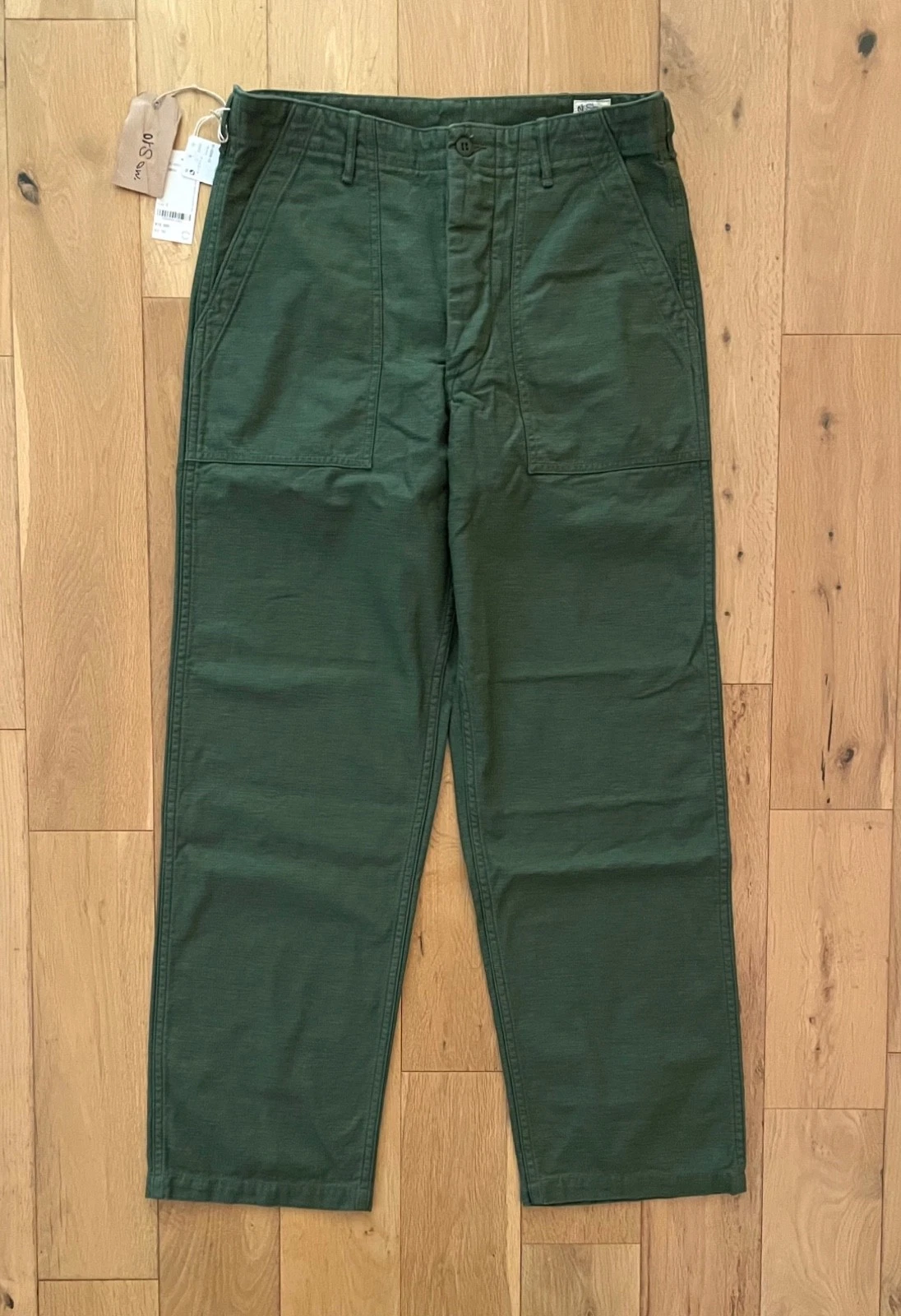 orSlow US Army Fatigue Pants Size 3 Regular Fit Made In Japan