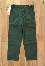 orSlow US Army Fatigue Pants Size 3 (34") Regular Fit Made In Japan