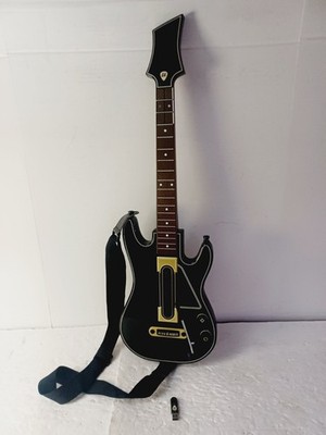 PS3 Guitar Hero Live Bundle Playstation 3 Guitar, Strap &Dongle Tested