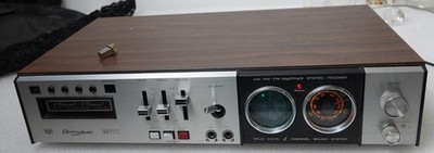 VINTAGE ELECTROPHONIC AM FM STEREO RECEIVER MULTIPLEX 8 TRACK PLAYER
