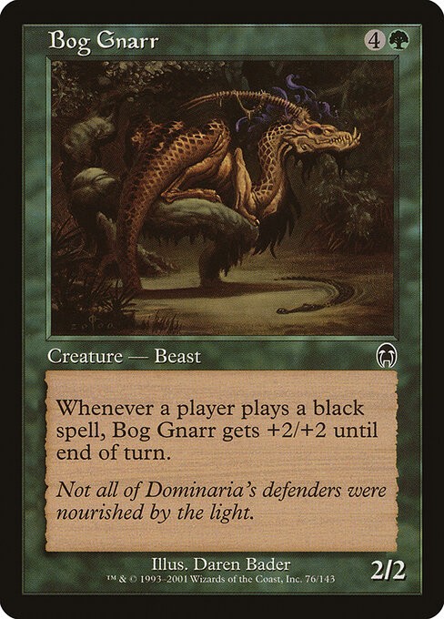 Bog Gnarr Foil Apocalypse 76 NM MTG
