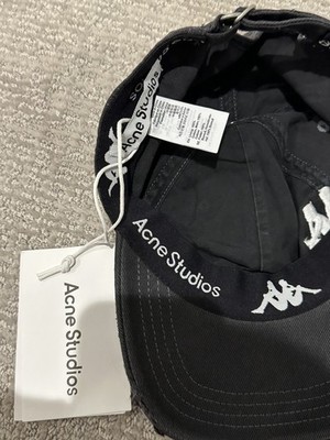 Acne Studios x Kappa Twill Logo Cap | eBay