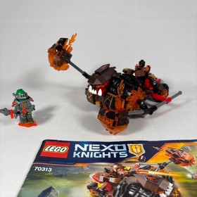 LEGO Nexo Knights 70313 Moltor&rsquo;s Lava Smasher Complete w/ Manual Retired