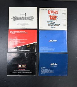 12 Original Manual/Instructions Nintendo NES Castlevania II 2