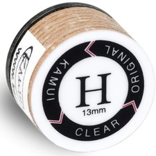 Kamui Clear Original - Hard - 14MM Cue Stick Tip - Leather - SHIPS FAST