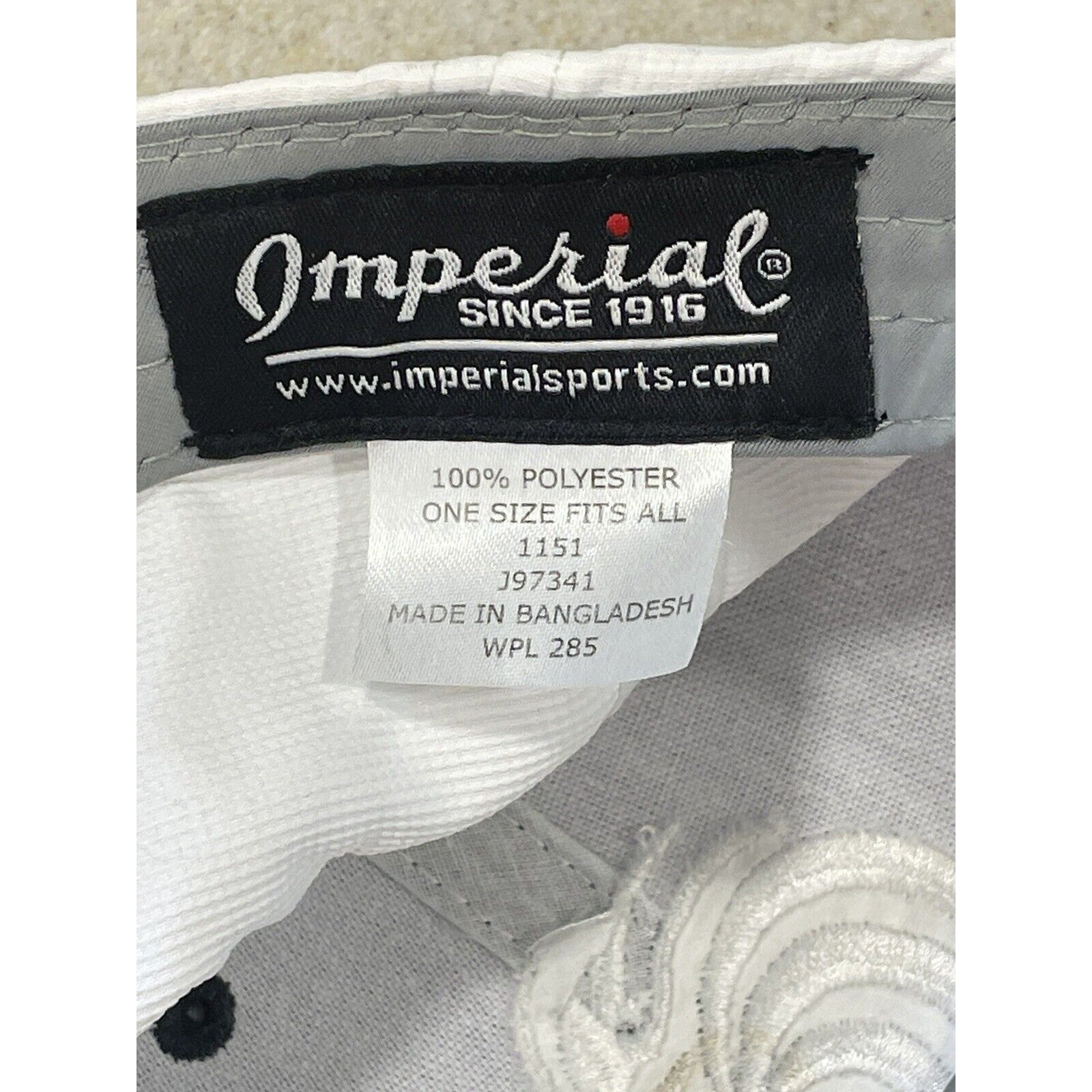 Imperial Eagle Falls Strap Back Hat/Cap Gray And … - image 10