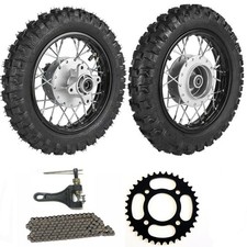 2.50-10" Tire Rim Wheel Front Rear Drum Brake 2.50-10 Fit CRF50 XR50R Motorcycle