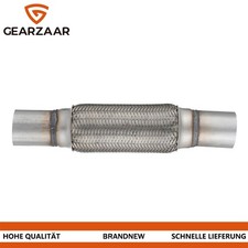 Flexrohr mit 2 Schellen 50x200/320mm für Mercedes Audi  VW Edelstahl Universal