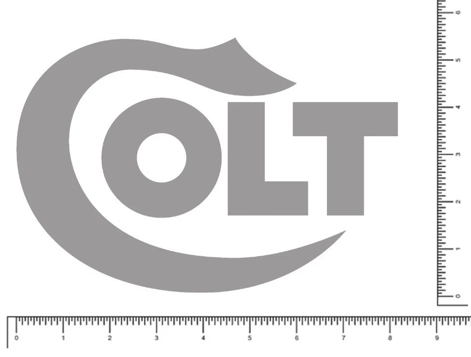 Colt Firearms Die Cut Sticker 8" x 5" Pick your color 1776 - Image 3 of 4