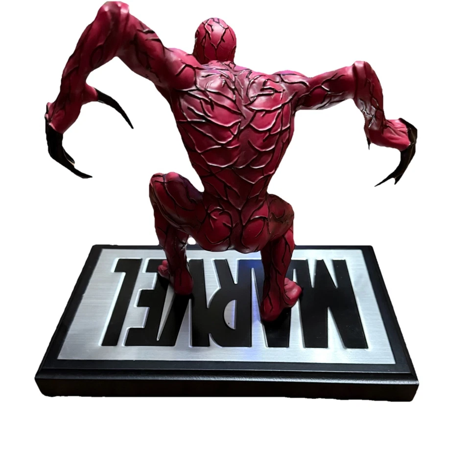 Figura Estatua Carnage Marvel Spider-Man Villano Simbionte Universal Exclusivo Foto 3 de 4