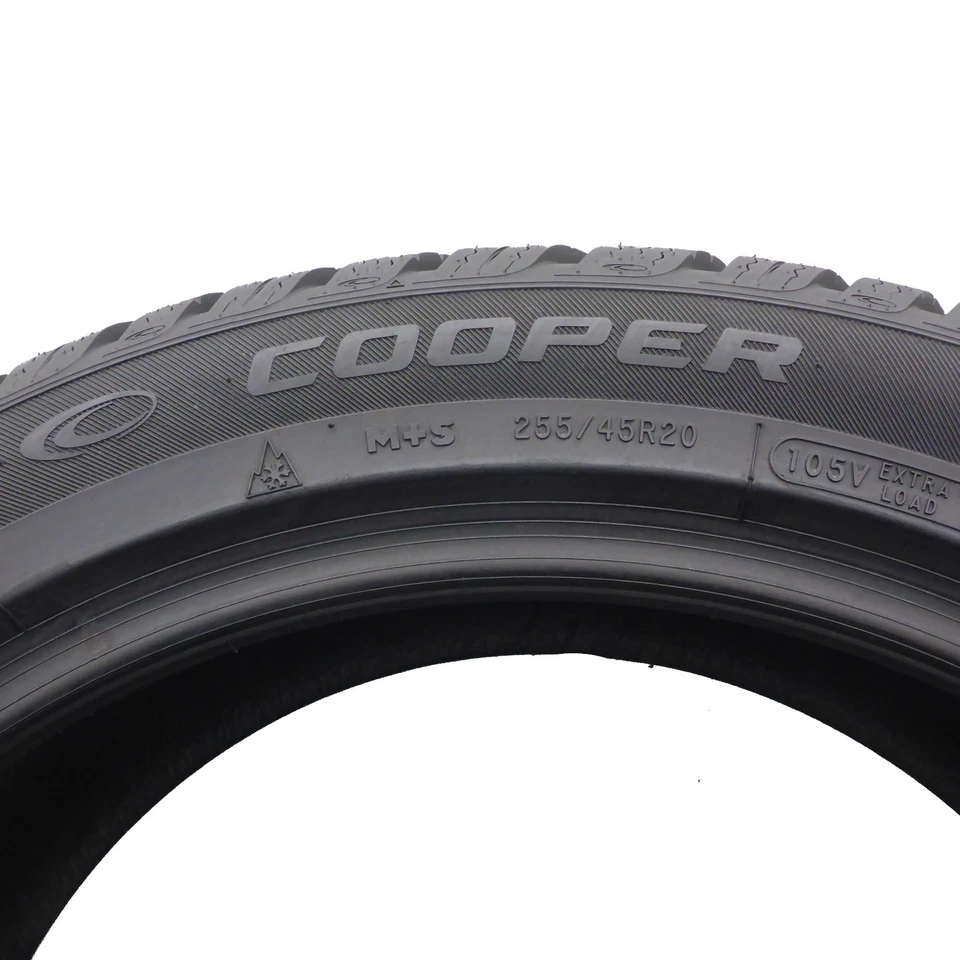 255 45 20 2x COOPER 255/45 R20 105V XL Winterreifen 2018 7,2-7,8mm - Bild 4 von 4