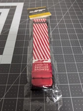 JT Goggle Strap - Remove Before Flight Red And White