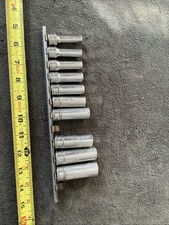 Snap On 3/8” Drive Deep Socket Set 8-14, 16,17,18mm…6pt….ax Snap On 3/8” Drive Deep Socket Set 8-14, 16,17,18mm…6pt….ax