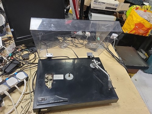 Sansui SR-222 MK2 Plattenspieler / Vynal Player - nicht vollständig getestet - Bild 4 von 17