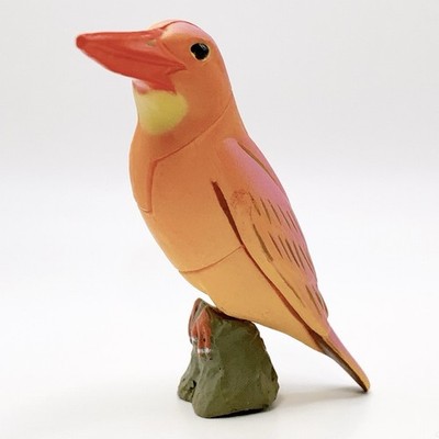 Ruddy Kingfisher Kaiyodo Mini Figure Mascot Animal Toy Choco Egg Furuta Japan d