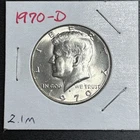 1970-D Kennedy (40% Silver) Half Dollar UNC