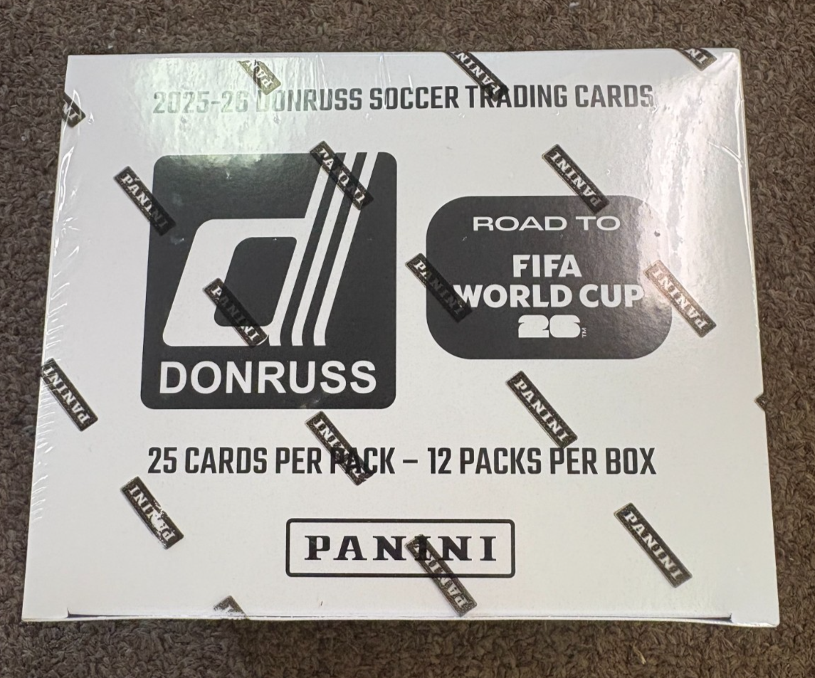 2025-26 PANINI DONRUSS ROAD TO FIFA WORLD CUP SOCCER CELLO/FAT