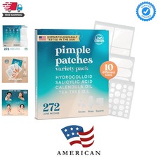 272 CT Large Pimple Patches for Face - Variety Pack Zit Patches w/ Salicylic ...