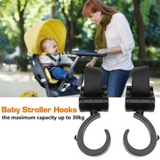 Joyren 360° Rotation Baby Infant Stroller Pushchair Hook ABS Plastic Hangerˋ